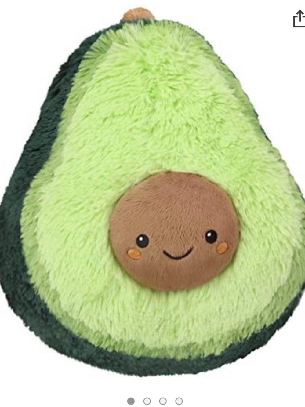 Squishable Plush Avocado food kawaii Toy - Green